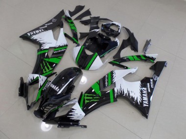 Besonders Weiß Grün Monster Yamaha R6 2008-2016 Motorrad Verkleidungen