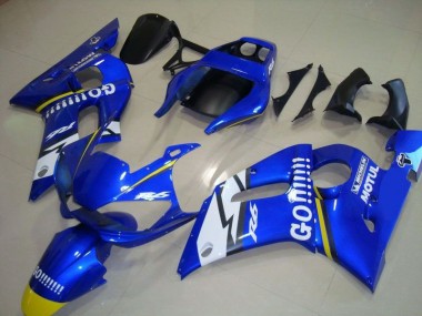 Blau Go Motul Yamaha R6 1998-2002 Motorrad Verkleidungen