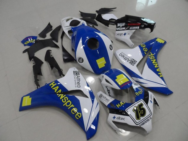 Blau Hannspree Honda CBR 1000 RR 2008-2011 Motorrad Verkleidungen Blau Hannspree Honda CBR 1000 RR 2008-2011 Motorrad Verkleidungen