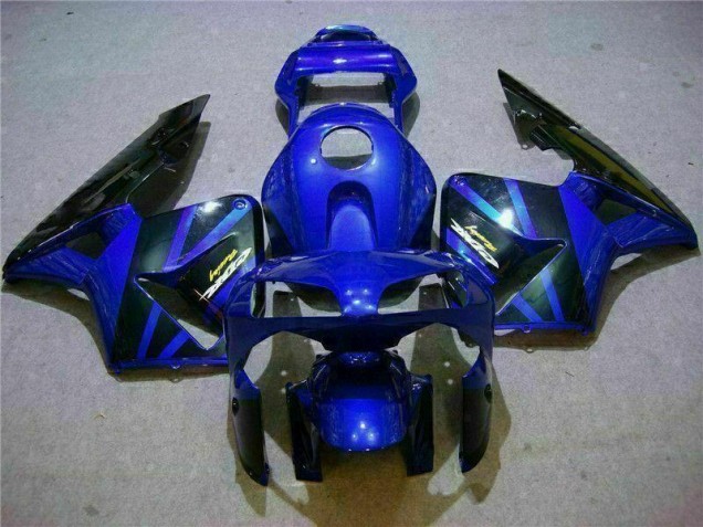 Blau Honda CBR 600 RR 2003-2004 Motorrad Verkleidungen Blau Honda CBR 600 RR 2003-2004 Motorrad Verkleidungen