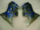 Blau Kawasaki EX250 2008-2012 Motorrad Verkleidungen Blau Kawasaki EX250 2008-2012 Motorrad Verkleidungen