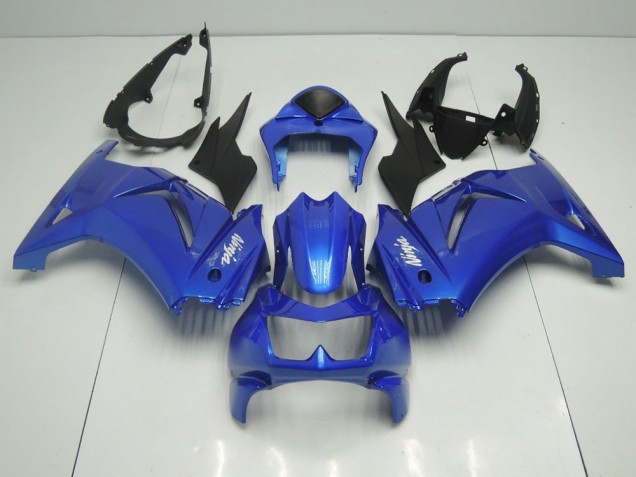 Blau Kawasaki ZX 250R 2008-2012 Motorrad Verkleidungen