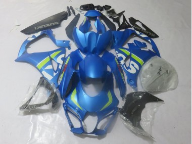Blau Limette Suzuki GSXR 1000 2017-2023 Motorrad Verkleidungen