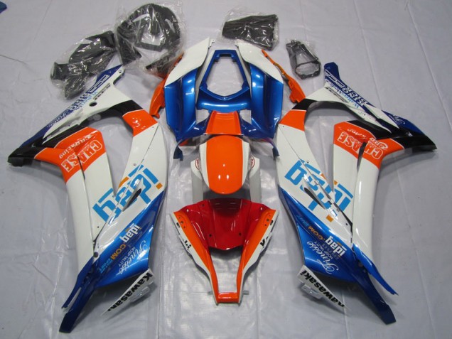 Blau Orange Kawasaki ZX10R 2011-2015 Motorrad Verkleidungen Blau Orange Kawasaki ZX10R 2011-2015 Motorrad Verkleidungen
