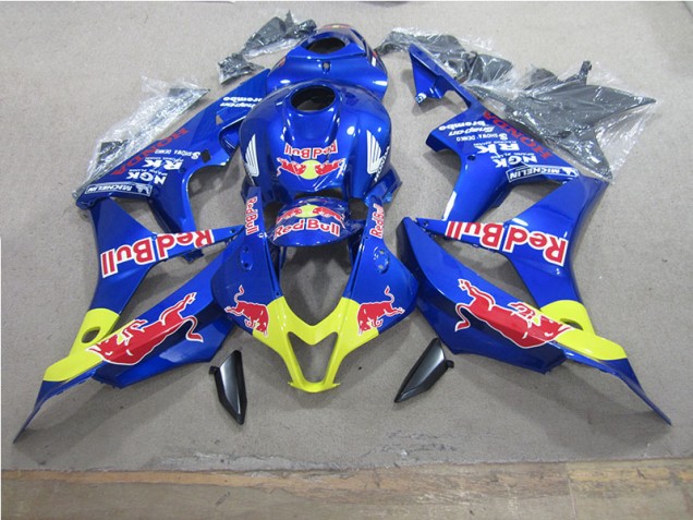 Blau Rot Bull Honda CBR 600 RR 2007-2008 Motorrad Verkleidungen Blau Rot Bull Honda CBR 600 RR 2007-2008 Motorrad Verkleidungen