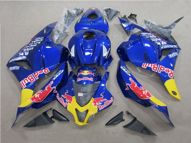 Blau Rot Bull Honda CBR 600 RR 2009-2012 Motorrad Verkleidungen Blau Rot Bull Honda CBR 600 RR 2009-2012 Motorrad Verkleidungen
