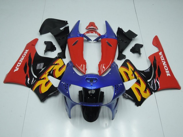 Blau Rot Schwarz Honda CBR 900 RR 919 1998-1999 Motorrad Verkleidungen Blau Rot Schwarz Honda CBR 900 RR 919 1998-1999 Motorrad Verkleidungen