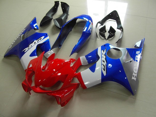 Blau Rot Weiß Honda CBR 600 F4i 2004-2007 Motorrad Verkleidungen Blau Rot Weiß Honda CBR 600 F4i 2004-2007 Motorrad Verkleidungen