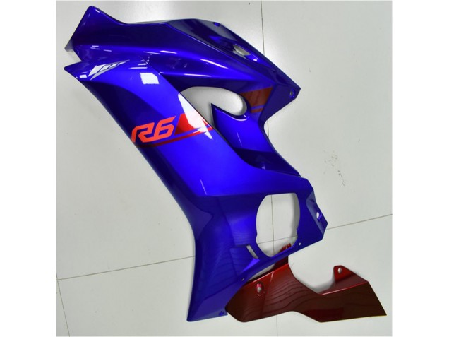 Blau Rot Yamaha R6 2017-2023 Motorrad Verkleidungen Blau Rot Yamaha R6 2017-2023 Motorrad Verkleidungen