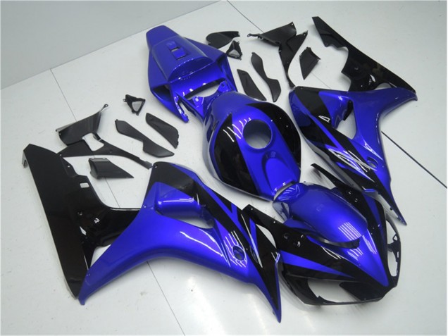 Blau Schwarz Honda CBR 1000 RR 2006-2007 Motorrad Verkleidungen Blau Schwarz Honda CBR 1000 RR 2006-2007 Motorrad Verkleidungen