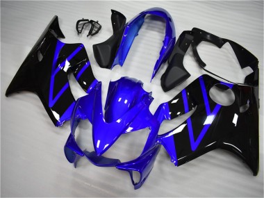 Blau Schwarz Honda CBR 600 F4i 2004-2007 Motorrad Verkleidungen