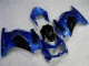 Blau Schwarz Kawasaki EX250 2008-2012 Motorrad Verkleidungen Blau Schwarz Kawasaki EX250 2008-2012 Motorrad Verkleidungen