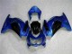Blau Schwarz Kawasaki EX250 2008-2012 Motorrad Verkleidungen Blau Schwarz Kawasaki EX250 2008-2012 Motorrad Verkleidungen