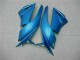 Blau Schwarz Kawasaki ZX6R 2009-2012 Motorrad Verkleidungen Blau Schwarz Kawasaki ZX6R 2009-2012 Motorrad Verkleidungen