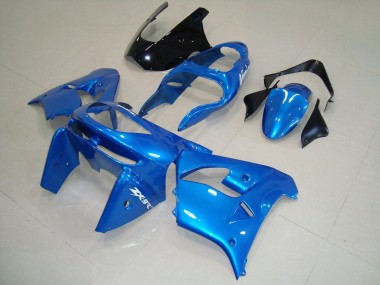 Blau Schwarz Kawasaki ZX9R 1998-1999 Motorrad Verkleidungen