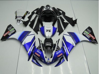 Blau Schwarz Sterilgarda Yamaha R1 2012-2014 Motorrad Verkleidungen