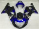Blau Schwarz Suzuki GSXR 1000 K1 2000-2002 Motorrad Verkleidungen Blau Schwarz Suzuki GSXR 1000 K1 2000-2002 Motorrad Verkleidungen