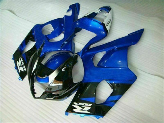 Blau Schwarz Suzuki GSXR 1000 K3 2003-2004 Motorrad Verkleidungen Blau Schwarz Suzuki GSXR 1000 K3 2003-2004 Motorrad Verkleidungen