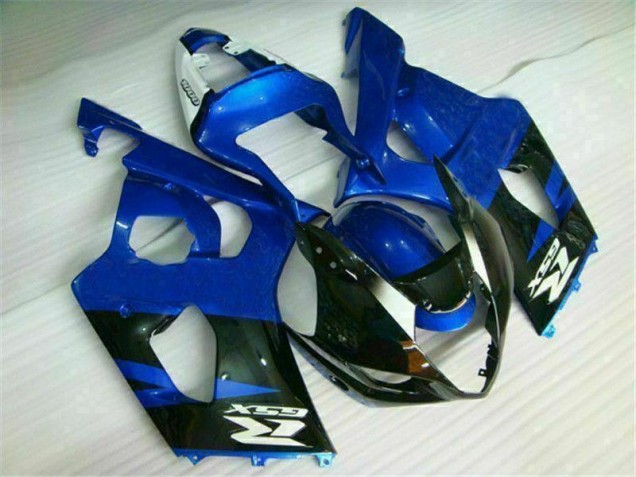 Blau Schwarz Suzuki GSXR 1000 K3 2003-2004 Motorrad Verkleidungen Blau Schwarz Suzuki GSXR 1000 K3 2003-2004 Motorrad Verkleidungen