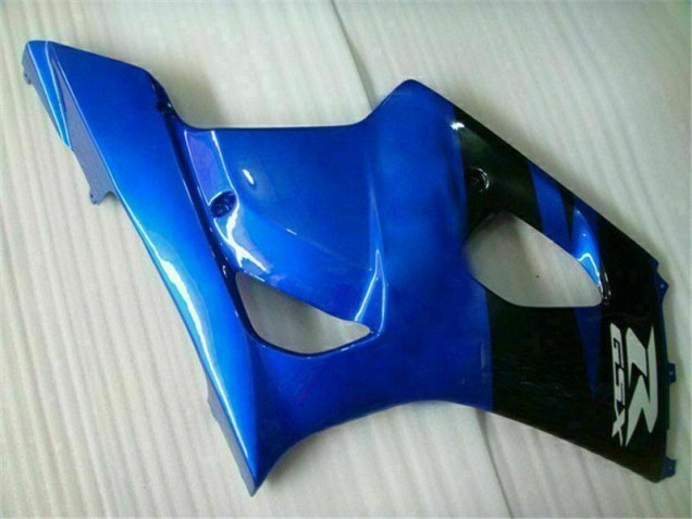 Blau Schwarz Suzuki GSXR 1000 K3 2003-2004 Motorrad Verkleidungen Blau Schwarz Suzuki GSXR 1000 K3 2003-2004 Motorrad Verkleidungen
