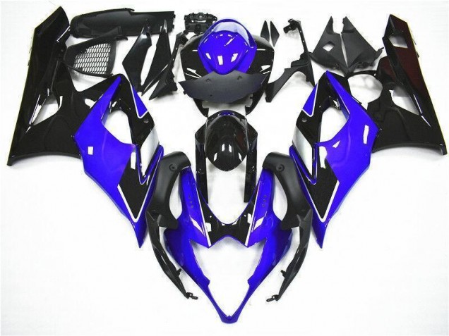 Blau Schwarz Suzuki GSXR 1000 K5 2005-2006 Motorrad Verkleidung Blau Schwarz Suzuki GSXR 1000 K5 2005-2006 Motorrad Verkleidung