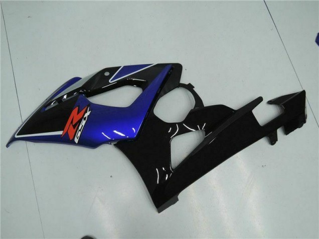 Blau Schwarz Suzuki GSXR 1000 K5 2005-2006 Motorrad Verkleidungen Blau Schwarz Suzuki GSXR 1000 K5 2005-2006 Motorrad Verkleidungen