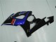 Blau Schwarz Suzuki GSXR 1000 K5 2005-2006 Motorrad Verkleidungen Blau Schwarz Suzuki GSXR 1000 K5 2005-2006 Motorrad Verkleidungen