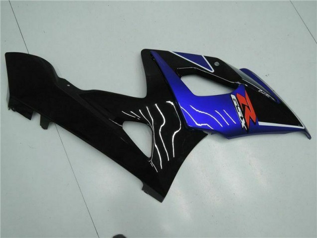 Blau Schwarz Suzuki GSXR 1000 K5 2005-2006 Motorrad Verkleidungen Blau Schwarz Suzuki GSXR 1000 K5 2005-2006 Motorrad Verkleidungen