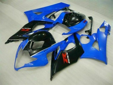 Blau Schwarz Suzuki GSXR 1000 K5 2005-2006 Motorrad Verkleidungen & Plastik