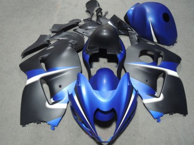 Blau Schwarz Suzuki GSXR 1300 Hayabusa 1996-2007 Motorrad Verkleidungen