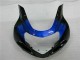 Blau Schwarz Suzuki GSXR 600 / 750 K1 K2 K3 2001-2003 Motorrad Verkleidung Blau Schwarz Suzuki GSXR 600 / 750 K1 K2 K3 2001-2003 Motorrad Verkleidung