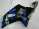 Blau Schwarz Suzuki GSXR 600 / 750 K1 K2 K3 2001-2003 Motorrad Verkleidungen Blau Schwarz Suzuki GSXR 600 / 750 K1 K2 K3 2001-2003 Motorrad Verkleidungen