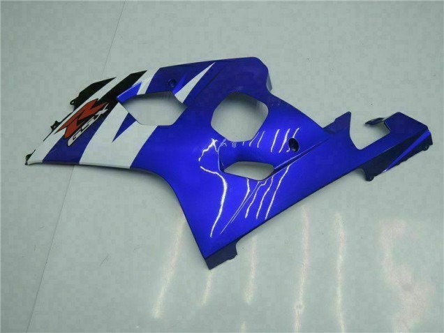 Blau Schwarz Suzuki GSXR 600 / 750 K4 2004-2005 Motorrad Verkleidung Blau Schwarz Suzuki GSXR 600 / 750 K4 2004-2005 Motorrad Verkleidung