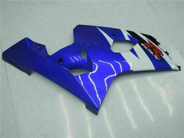 Blau Schwarz Suzuki GSXR 600 / 750 K4 2004-2005 Motorrad Verkleidung Blau Schwarz Suzuki GSXR 600 / 750 K4 2004-2005 Motorrad Verkleidung