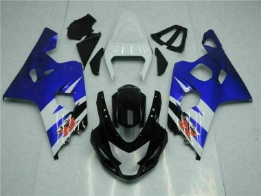 Blau Schwarz Suzuki GSXR 600 / 750 K4 2004-2005 Motorrad Verkleidung