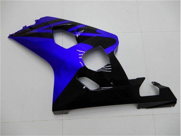 Blau Schwarz Suzuki GSXR 600 / 750 K4 2004-2005 Motorrad Verkleidungen Blau Schwarz Suzuki GSXR 600 / 750 K4 2004-2005 Motorrad Verkleidungen