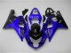 Blau Schwarz Suzuki GSXR 600 / 750 K4 2004-2005 Motorrad Verkleidungen Blau Schwarz Suzuki GSXR 600 / 750 K4 2004-2005 Motorrad Verkleidungen