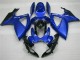 Blau Schwarz Suzuki GSXR 600 / 750 K6 2006-2007 Motorrad Verkleidung Blau Schwarz Suzuki GSXR 600 / 750 K6 2006-2007 Motorrad Verkleidung