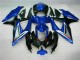 Blau Schwarz Suzuki GSXR 600 / 750 K8 2008-2010 Motorrad Vollverkleidung