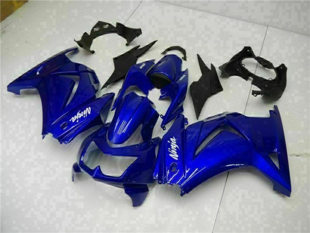 Blau Schwarz Weiß Ninja Kawasaki EX250 2008-2012 Motorrad Verkleidung Blau Schwarz Weiß Ninja Kawasaki EX250 2008-2012 Motorrad Verkleidung
