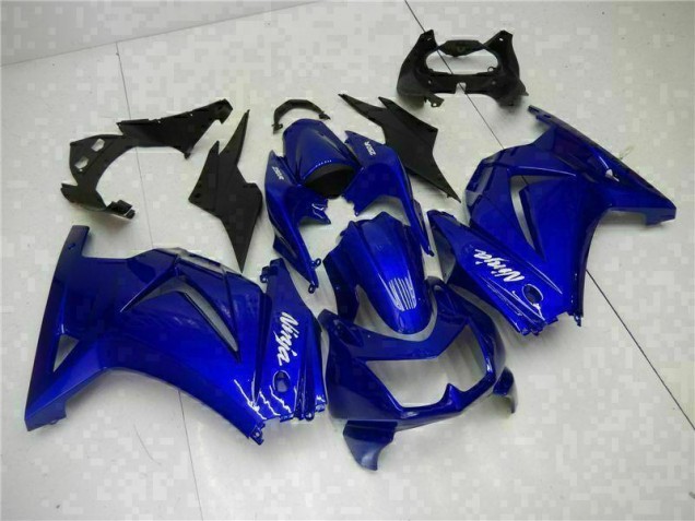 Blau Schwarz Weiß Ninja Kawasaki EX250 2008-2012 Motorrad Verkleidung Blau Schwarz Weiß Ninja Kawasaki EX250 2008-2012 Motorrad Verkleidung