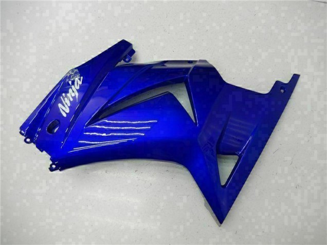 Blau Schwarz Weiß Ninja Kawasaki EX250 2008-2012 Motorrad Verkleidung Blau Schwarz Weiß Ninja Kawasaki EX250 2008-2012 Motorrad Verkleidung