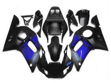 Blau Schwarz Yamaha R6 1998-2002 Motorrad Verkleidungen & Plastik