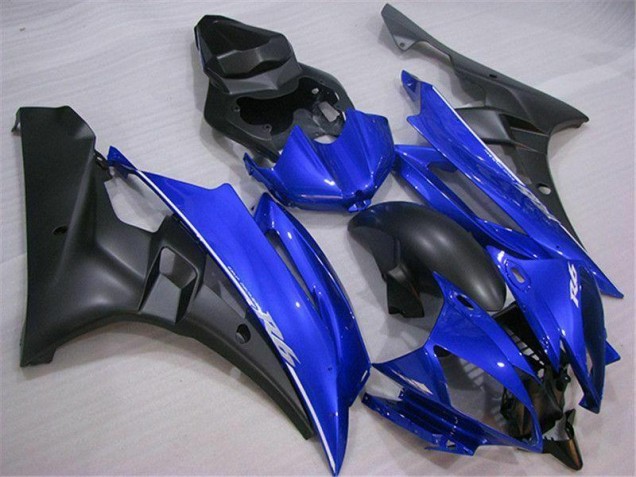 Blau Schwarz Yamaha R6 2006-2007 Motor Verkleidungen Blau Schwarz Yamaha R6 2006-2007 Motor Verkleidungen