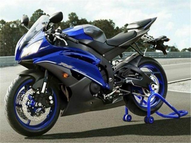 Blau Schwarz Yamaha R6 2006-2007 Motor Verkleidungen Blau Schwarz Yamaha R6 2006-2007 Motor Verkleidungen