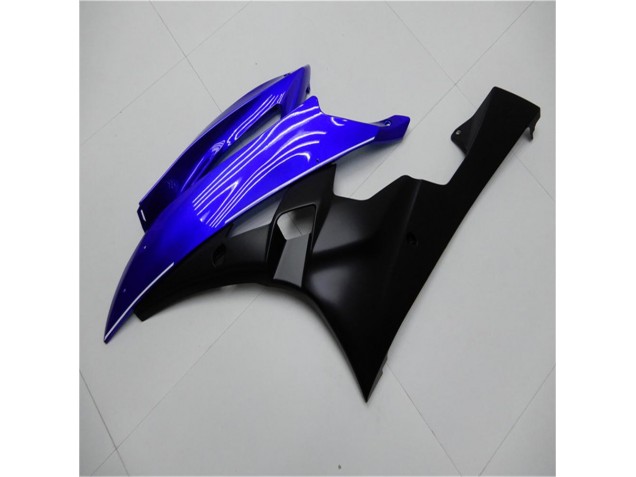 Blau Schwarz Yamaha R6 2006-2007 Motorrad Verkleidungen Komplett Sets Blau Schwarz Yamaha R6 2006-2007 Motorrad Verkleidungen Komplett Sets