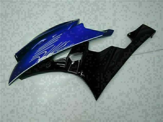 Blau Schwarz Yamaha R6 2006-2007 Motorrad Verkleidungen Blau Schwarz Yamaha R6 2006-2007 Motorrad Verkleidungen