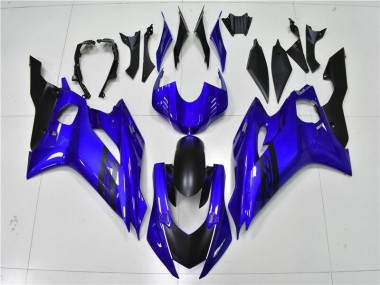Blau Schwarz Yamaha R6 2017-2023 Motorrad Verkleidungen