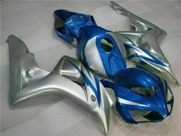 Blau Silber Honda CBR 1000 RR 2006-2007 Motorrad Verkleidungen Blau Silber Honda CBR 1000 RR 2006-2007 Motorrad Verkleidungen