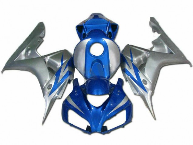 Blau Silber Honda CBR 1000 RR 2006-2007 Motorrad Verkleidungen Blau Silber Honda CBR 1000 RR 2006-2007 Motorrad Verkleidungen